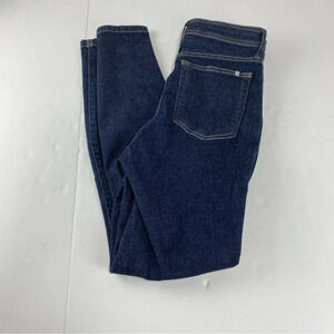 Everlane Womens 27 Regular Way High Skinny Jeans Dark Wash